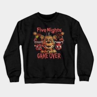 Five Nights At Freddy's Game Over Crewneck Sweatshirt